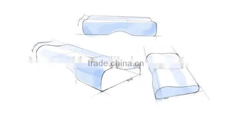 Amazon gold supplier cooling gel pillow memory foam gel pillow