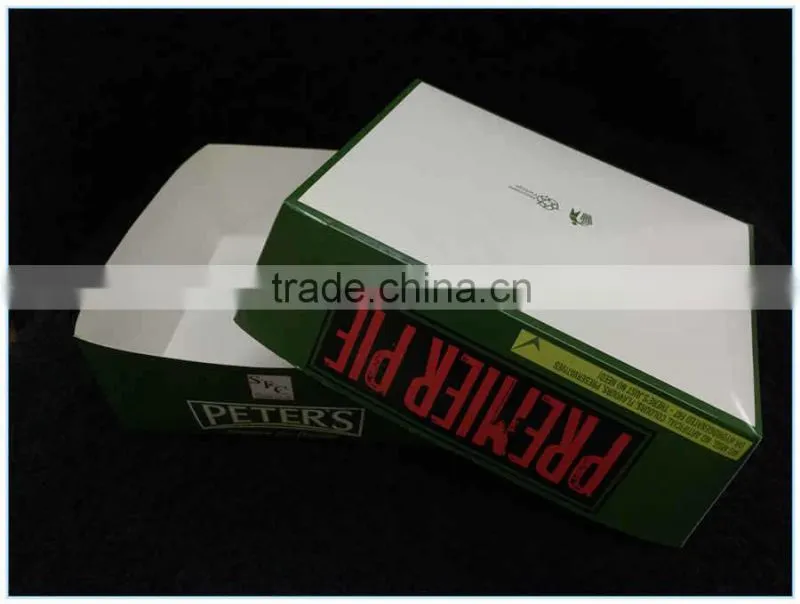 food grade hot dog paper tray
