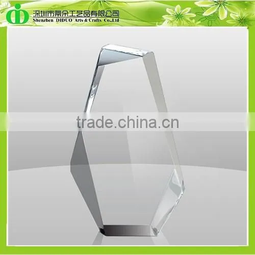 DDL-H066 Trade Assurance Blank Clear Acrylic Trophy