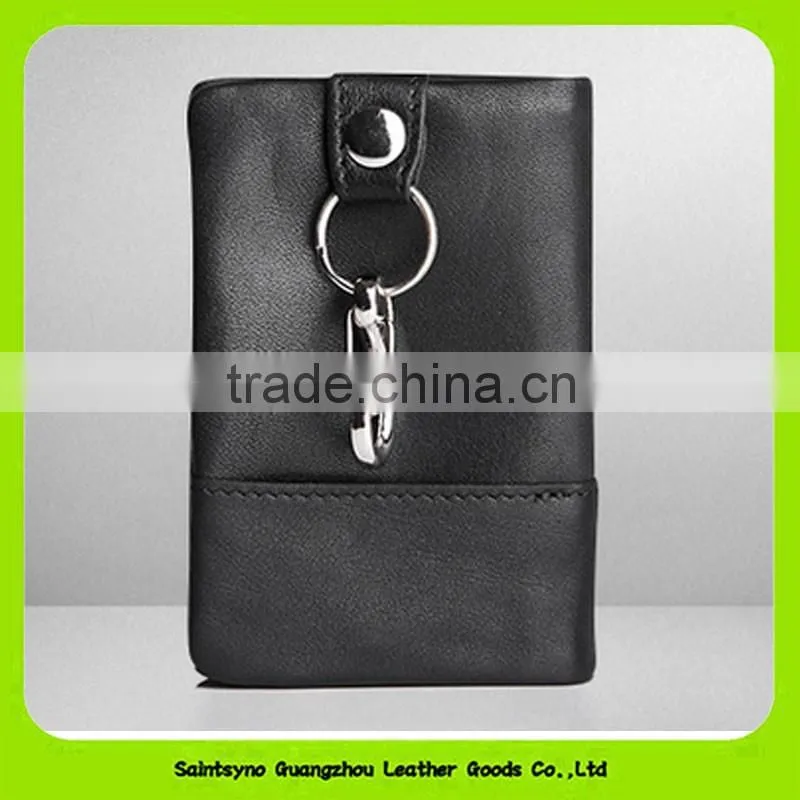 Top Grade Factory Competitive Price mens leather wallet and key holder 16115