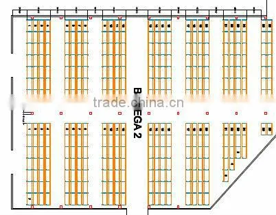 double deep pallet rack from china