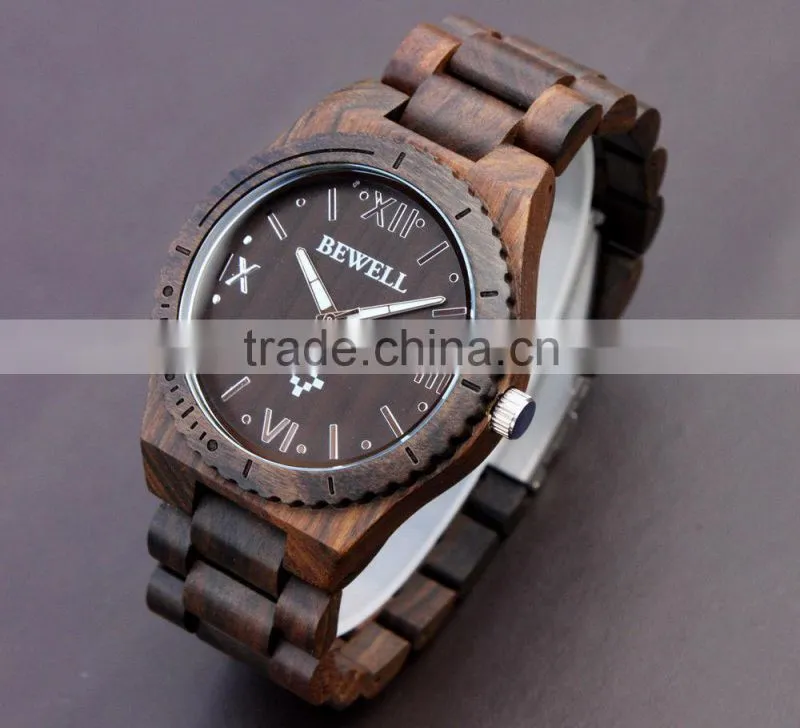 2014 New fashion gifts handmade wood watch for ladies Vintage wood watch with quartz movement in large stock