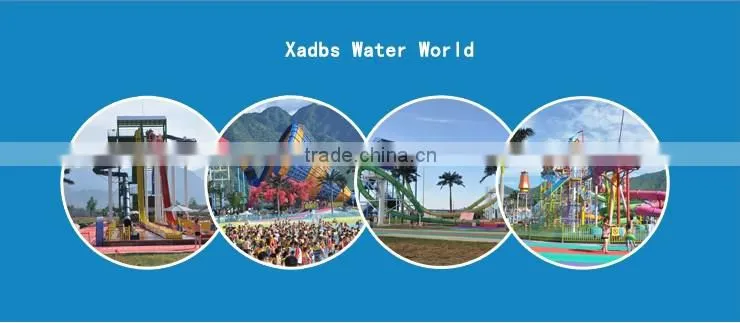 2016 Hot Selling Funny Super Behemoth bowl slide Fiberglass Water Park Amusement for sale