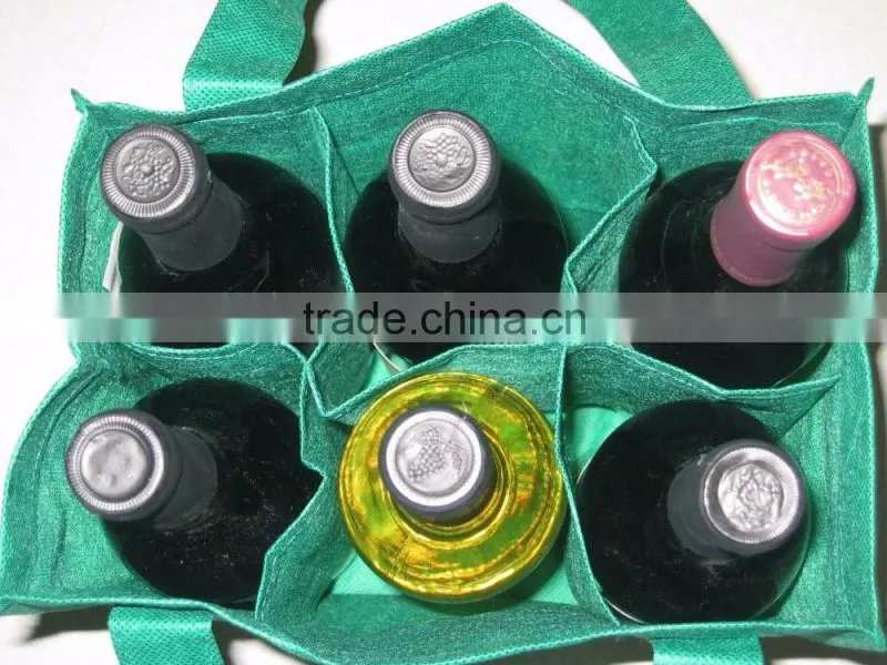 Promote Green Ideas Gift Bags For Wine Bottles 2 Bottle Wine Bag