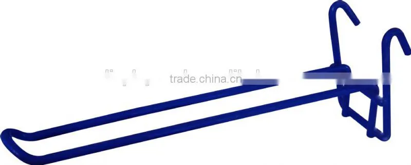Manufacture metal display slatwall hooks for hanging HSX-172