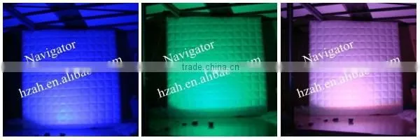 Indoor Inflatable Curve Wall Decorations 2014