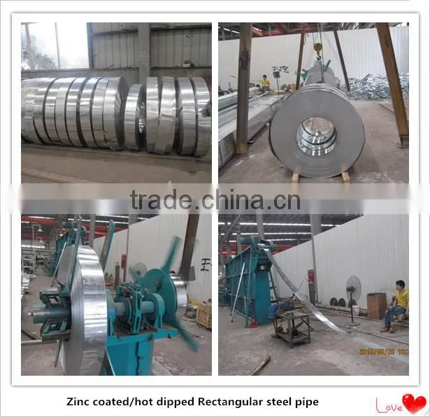 China manufacturer! Q195 hollow section rectangular steel tube