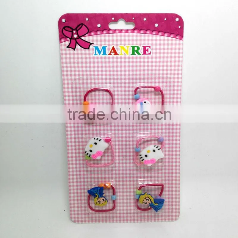 Factory price cheap PVC custom hair band custom logo