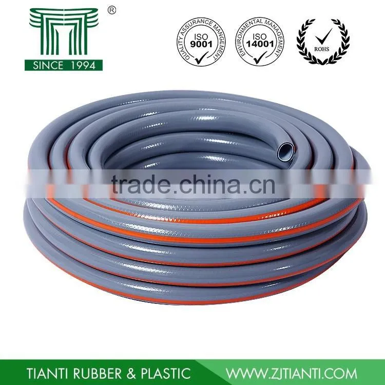 1" PVC garden hose, garden water hose with brass connector
