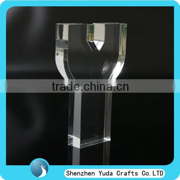 Hot selling solid block wholesale clear block souvenir stamp block