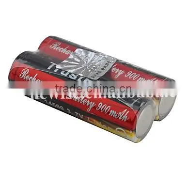TF14500 900mAh 3.7V protected li-ion Battery