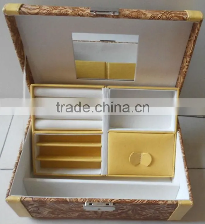 2014 fashionable Jewelry Box,jewelry box wholesale,Luxury paper jewelry box from CN,