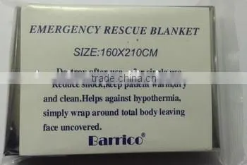 Fire blanket/ Foil emergency blanket