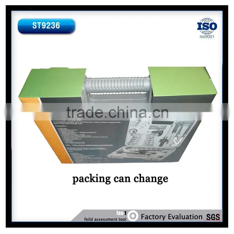 141pcs Germany Design Mechanics Hand Box Tools Set