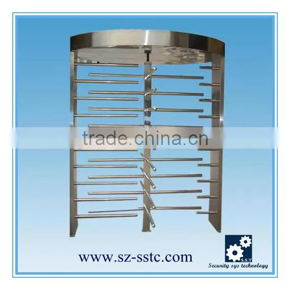 biometric attendance system security/ access control full height turnstile