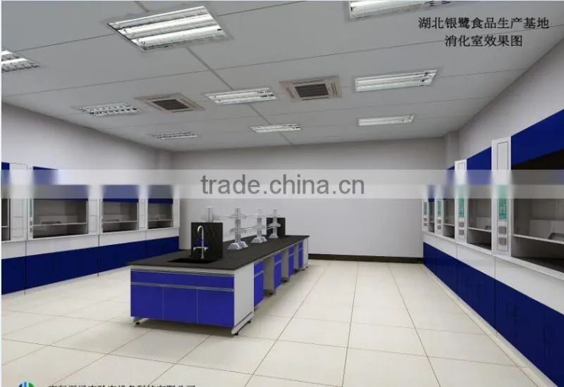 FH1200/1500/1800 Chemical Resistant Laboratory Steel Fume Hood with Fume Scrubber, 59'' Width x Depth 31.5' 'x Height 92.5''