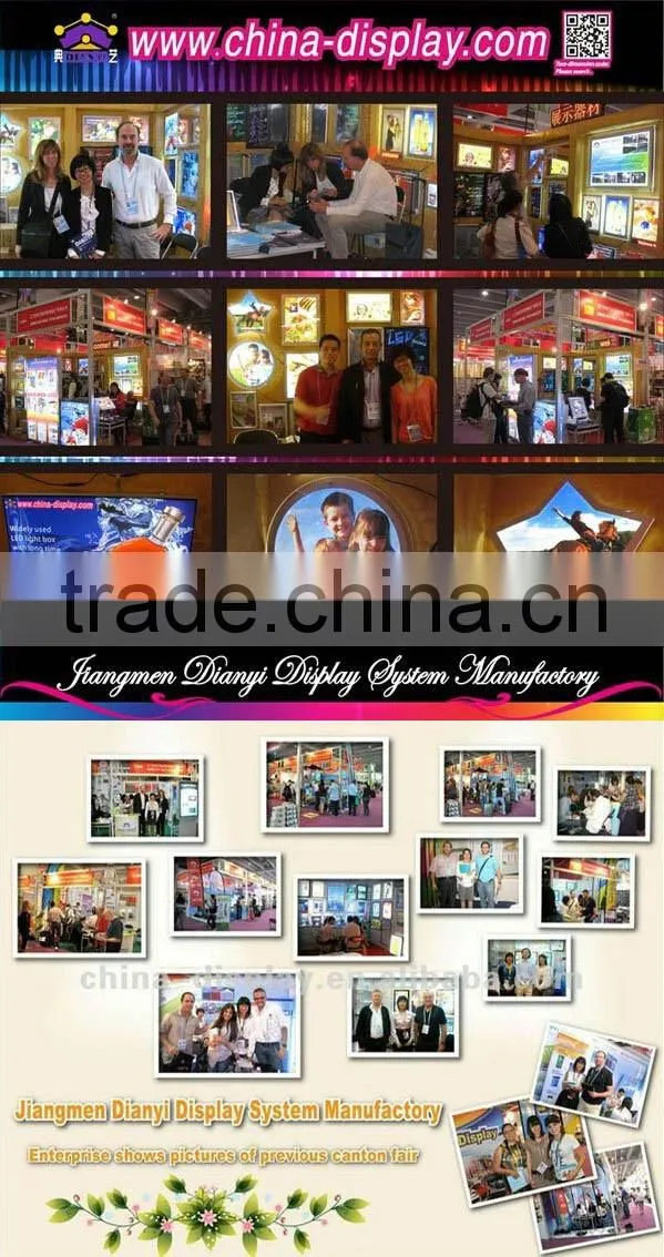 Super slim aluminum fabric tension photo booth backdrop