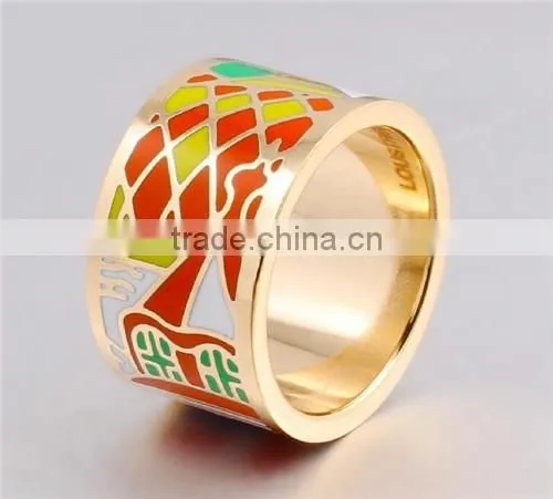 New design wide stainless steel enamel ceramic raschig ring