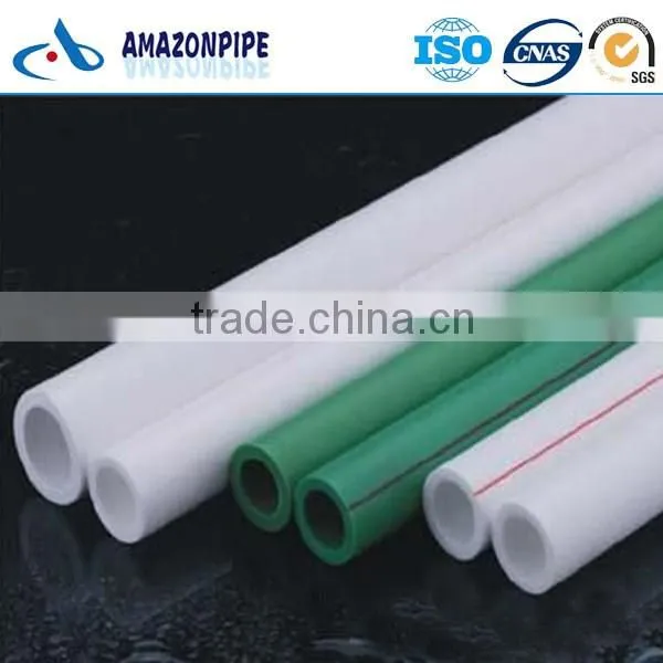 High quality and pressure ppr tube ppr water pipe for hot and cold water