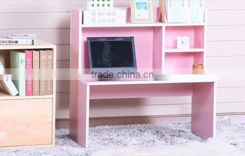 Combined learning table with a bookcase