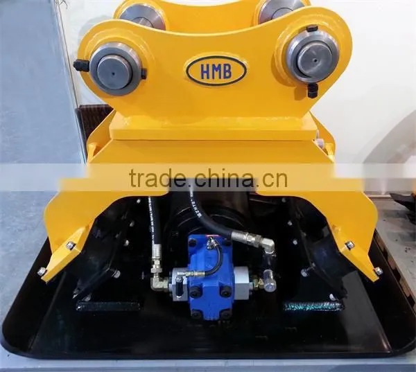 HMB100 vibrating plate compactor hydraulic excavator compactor