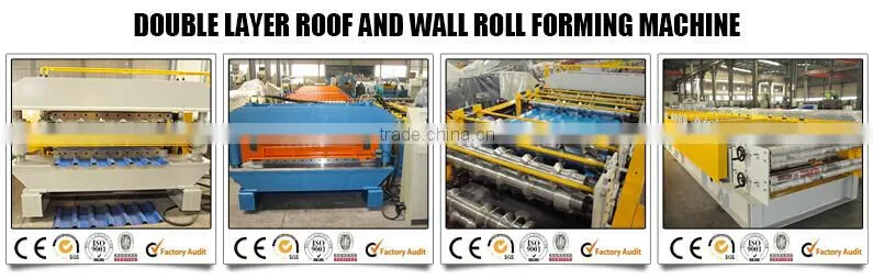 Sheet metal machinery rolling shutter door forming machine