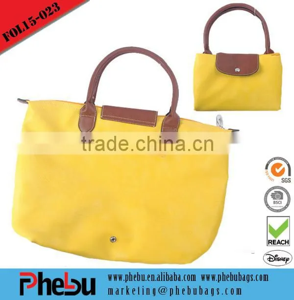 Foldable Canvas shopping bags for promotion