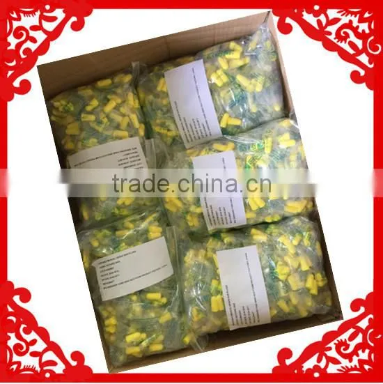 Factory direct sale disposable orange yellow blue black green swimming silicone nose clip