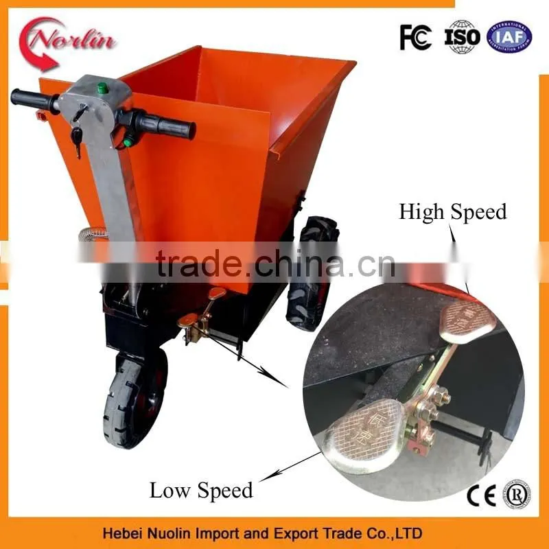 Electric luggage trolley for hotel