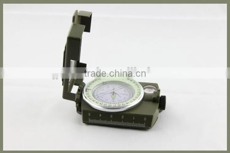 High strength engineering metal body rugged and capable compass