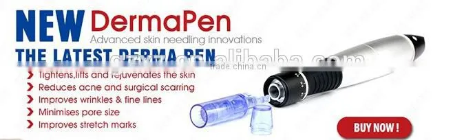 factory wholesale micro needle derma pen/electric derma pen beauty device used as anti-aging pen