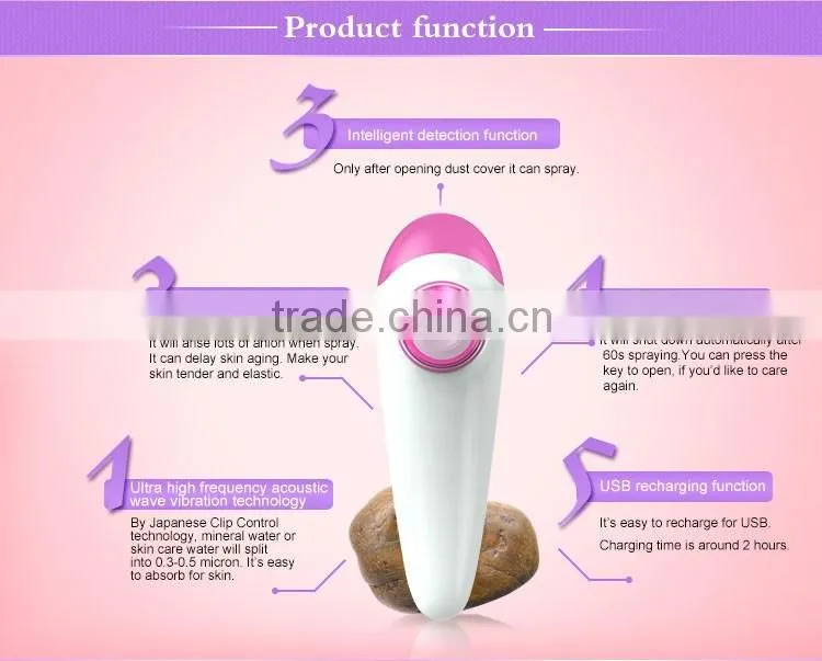 Best thing to sell 12ml usb portable cold and hot facial steamer