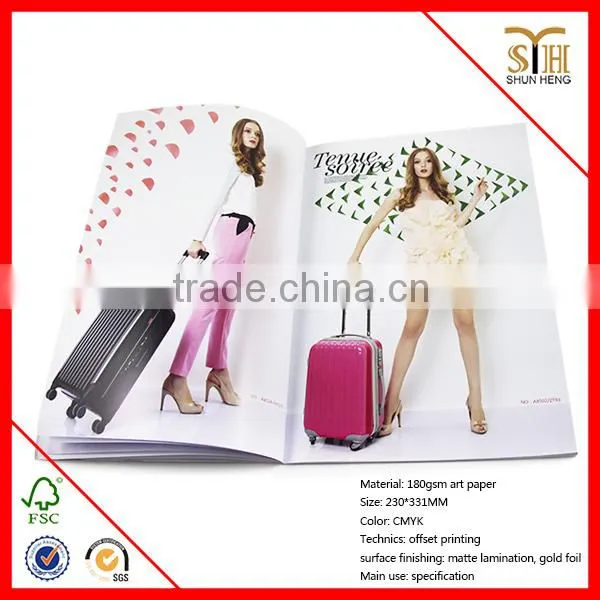 A4 Soft Cover 157g Art Paper Custom Printed Books