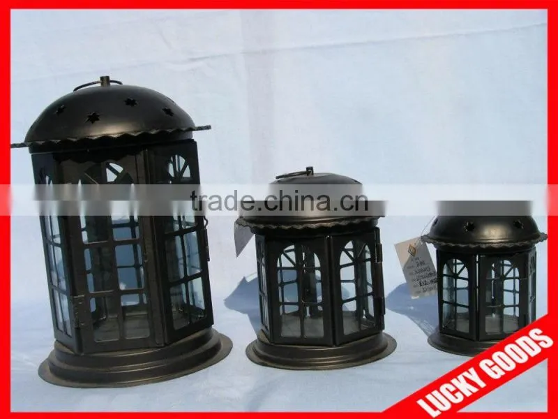 classic house shape indoor decorative cheap candle lantern for sale