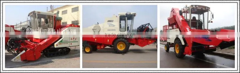 Heng An 3 row/ 4 row self-propelled Corn Maize Combine Harvester