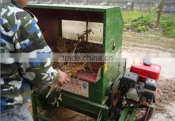 Portable home use rice thresher/ bean thresher