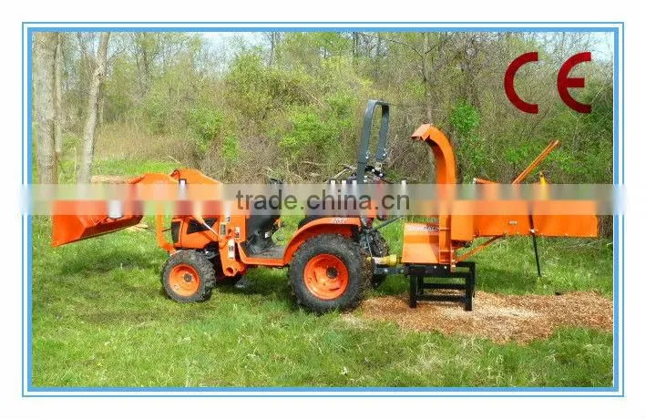 Showann JM WC-8 wood chipper, CE approved