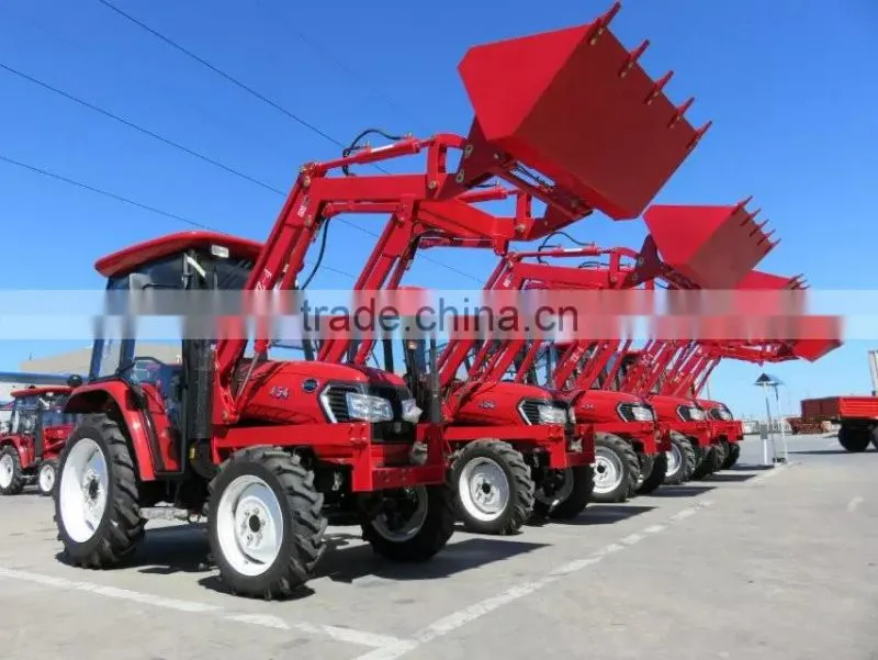 55HP cheap 4x4 tractor with cabin