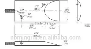 MR-5C-60 Security Magnetic Contacts