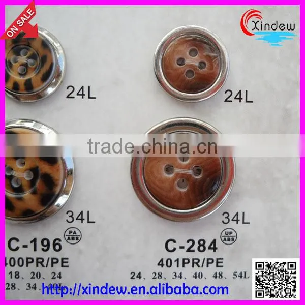 Fashion design coat buttons/suit button/High-end clothing buttons