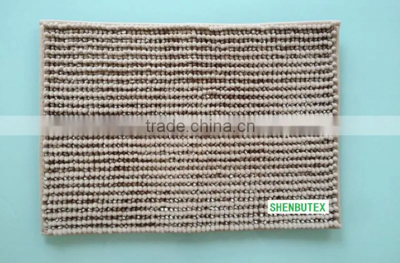 microfiber chenille door mat