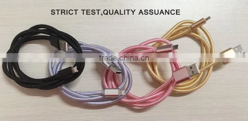 Top Quality For Samsung Micro USB Data Charger Cable For android phone CB02