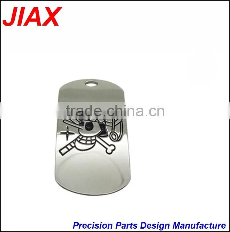 OEM ODM custom logo printed handbag metal name tags