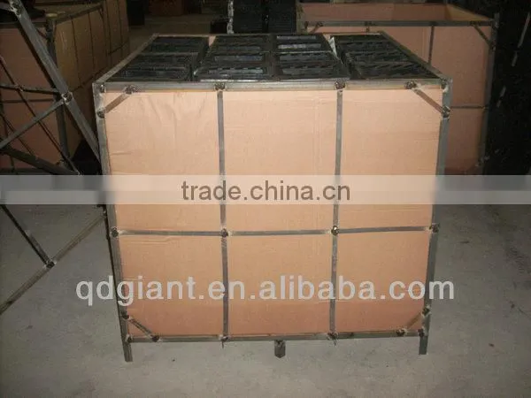 Pyramid type rubber wheel chock for trucks