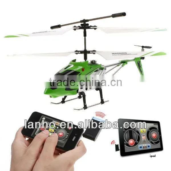3 Channel RC i-Helicopter i-Heli with Gyro Remote Control Rotor Wing Green