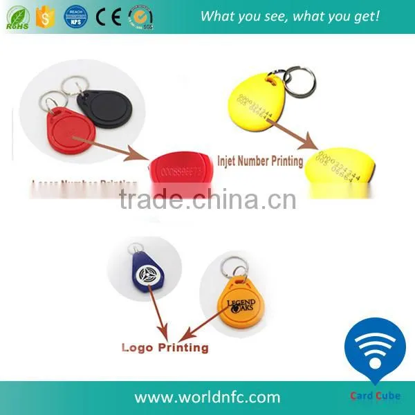 125KHz RFID EM4305 Key Fob, RFID Key Tag