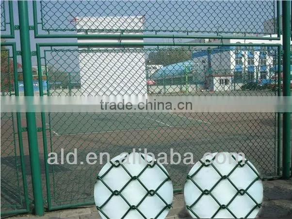 2014Anlida Hot-Sale 0.5m-3m Discount plastic chain link fence,chain link fencing,chain link fabric