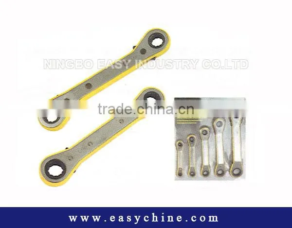 Palstic Cover Offset Ring Double Ratchet Spanner Set