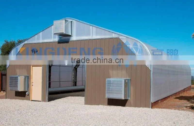 Tunnel Blackout Greenhouse for medical plant