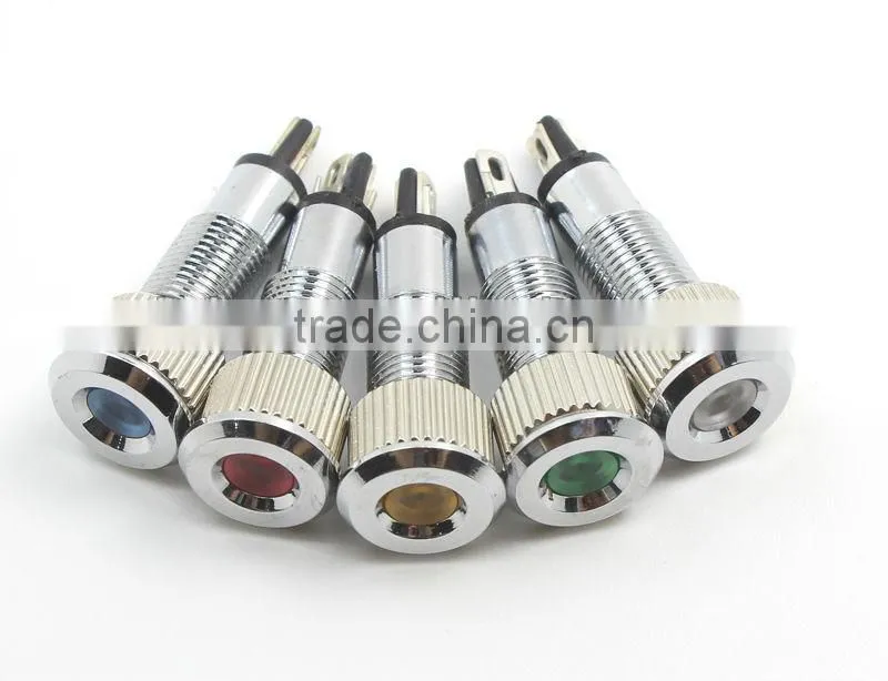 8mm metal indicator pilot lamp GQ8C-D